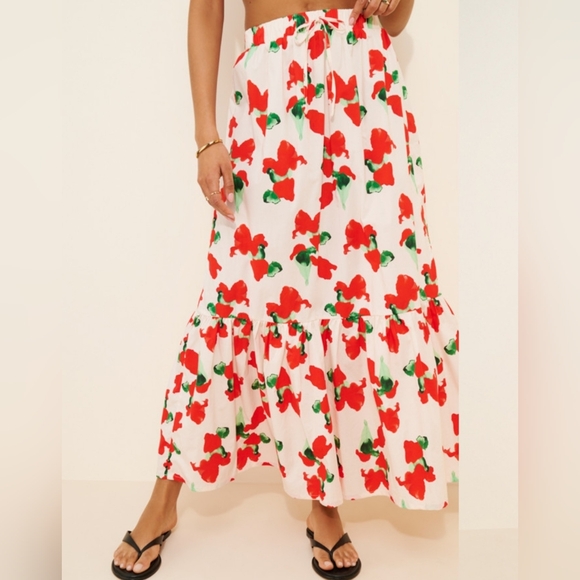 Anthropologie Dresses & Skirts - Anthropologie The Lulo Project Crustacean Maxi Skirt